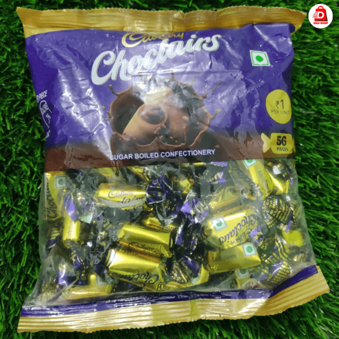 Cadbury Choclairs toffee 56pcs Packet