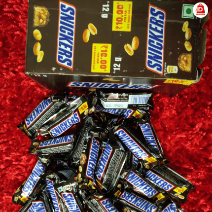 Snickers Chocolate Box (Small) 12g Bar – 40pcs