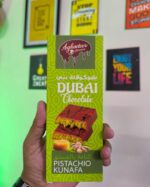 Premium Dubai Viral Kunafa Chocolate Bar (Pistachio Cream Filling) - Image 4