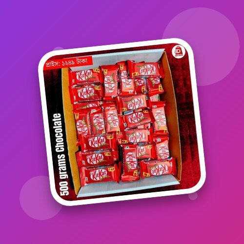 500g chocolate box